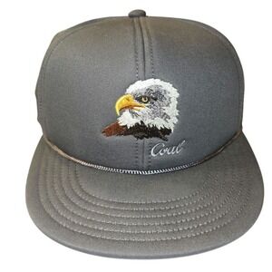 Coal Headwear Snap Back Ball Cap with American Eagle Logo NWOT